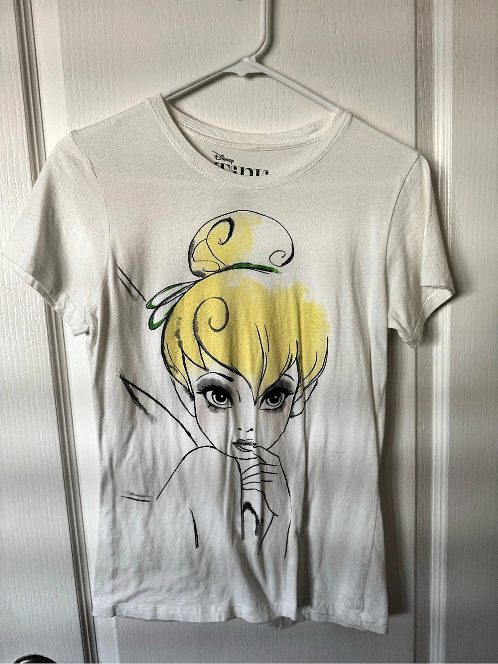 Disney Graphic Short Sleeve Tee - White & Yellow